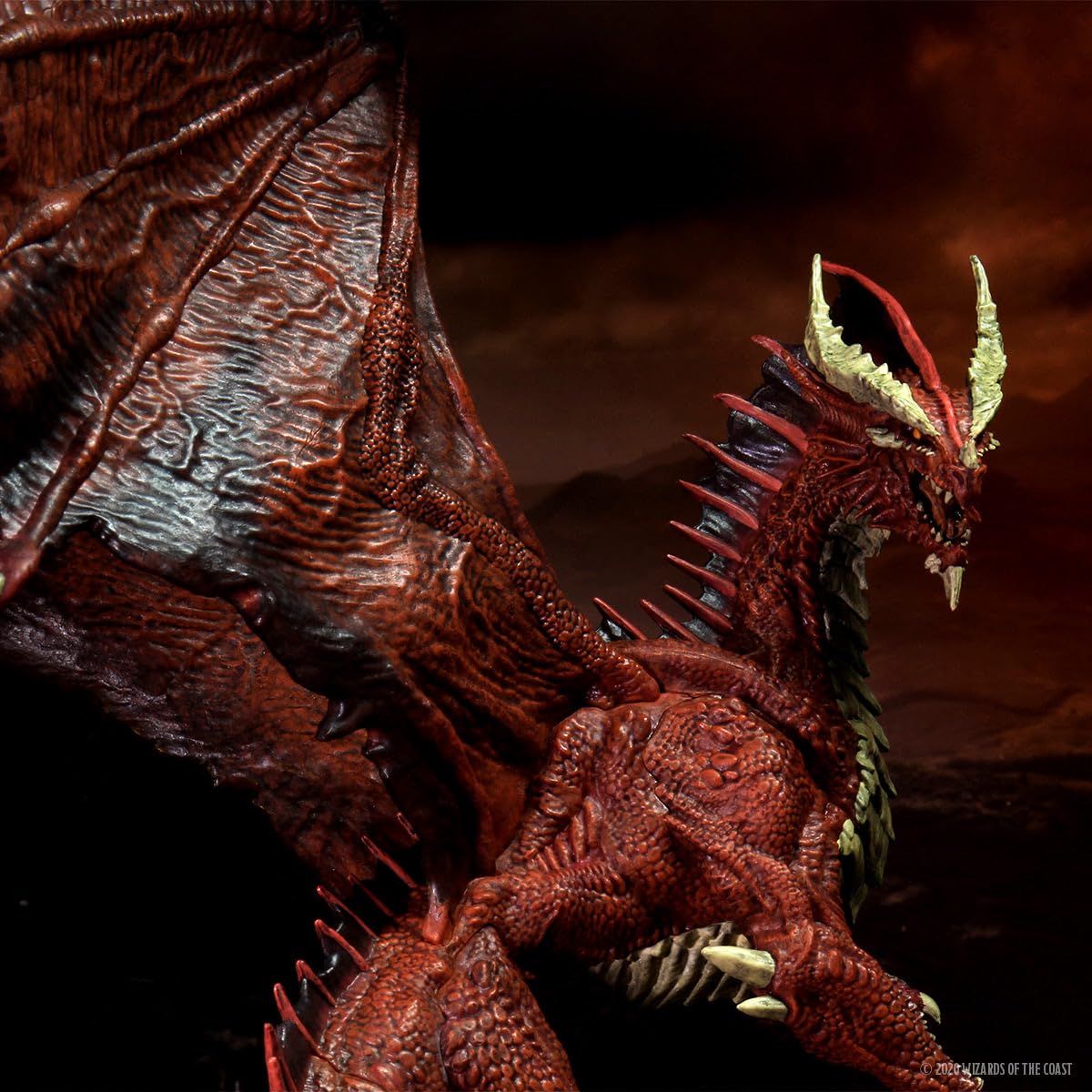 WizKids D&D Icons of The Realms Adult Red Dragon Premium Figure – Huge Sized Miniature