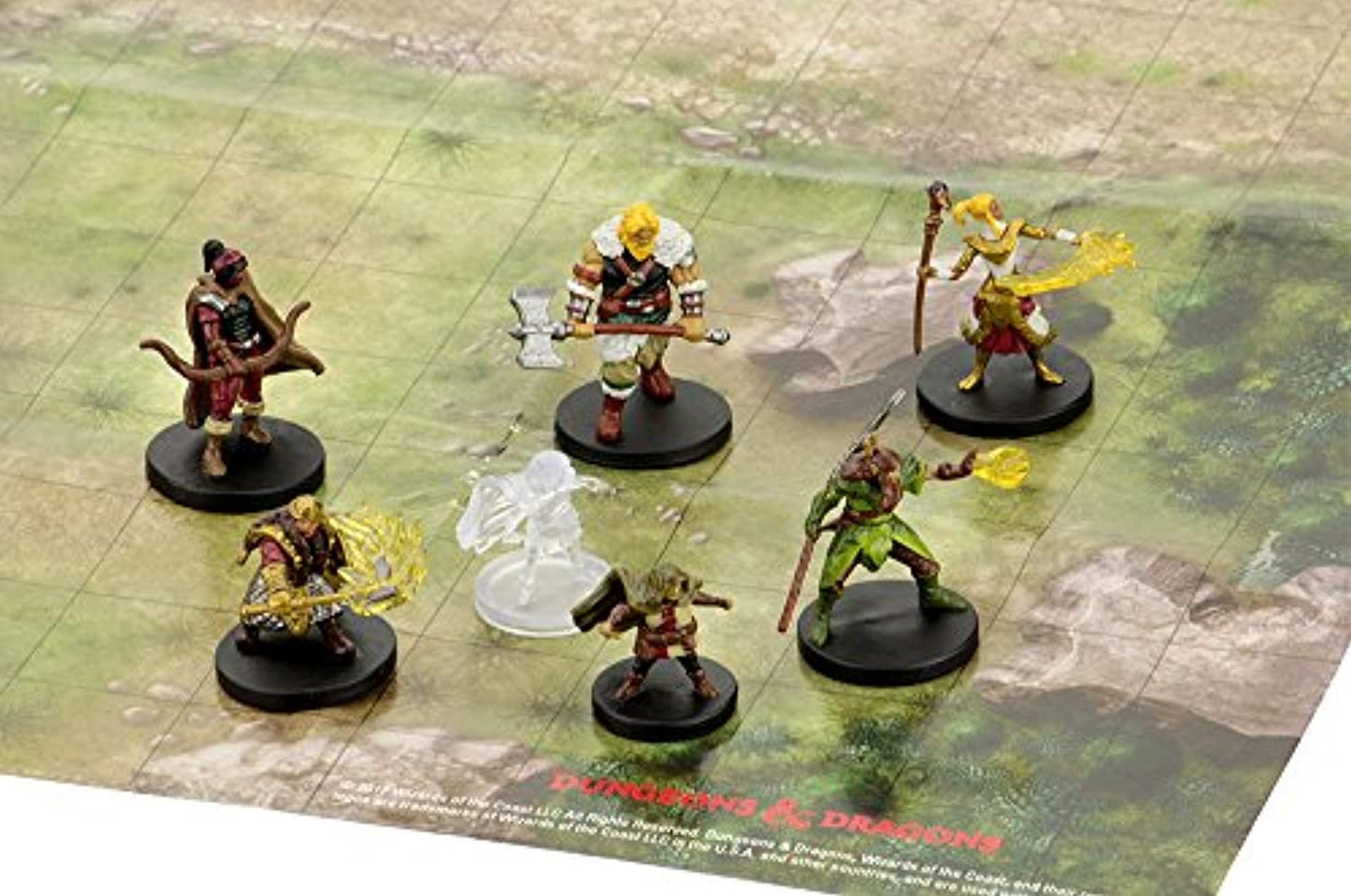 WizKids D&D Icons of the Realms: Epic Level Starter — Pre-Painted Miniatures & Foldable Map
