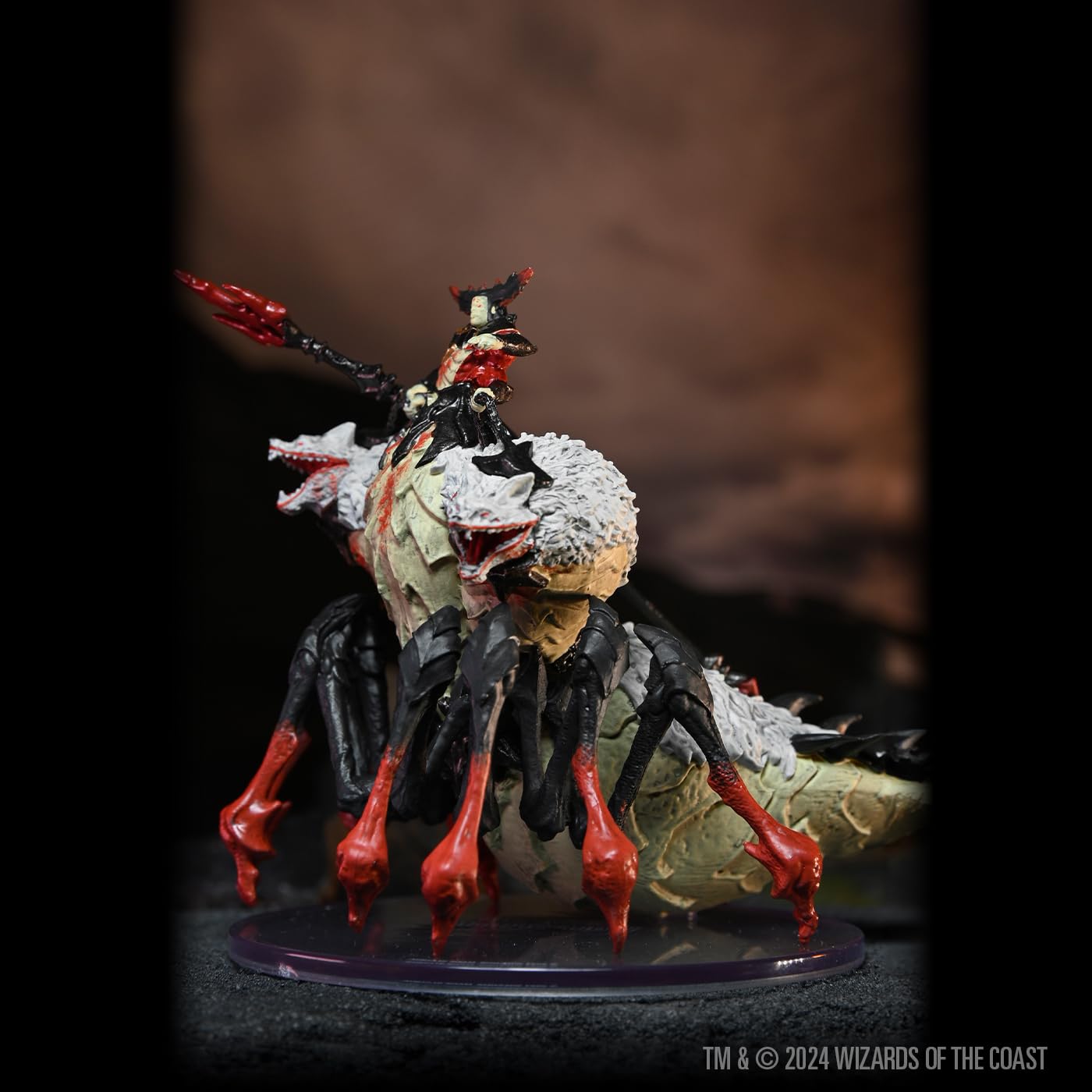 WizKids D&D Icons of The Realms: Miska the Wolf-Spider Miniature – Huge Pre-Painted 75mm