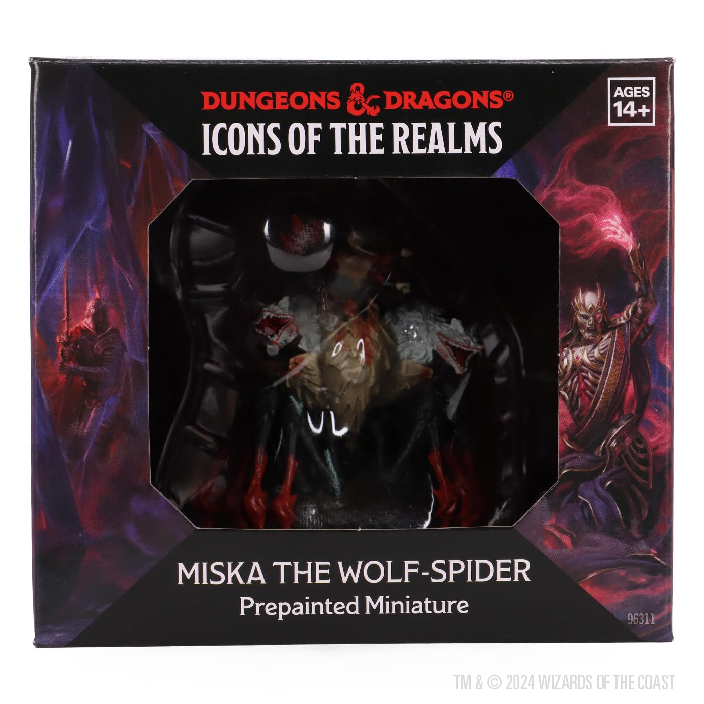 WizKids D&D Icons of The Realms: Miska the Wolf-Spider Miniature – Huge Pre-Painted 75mm