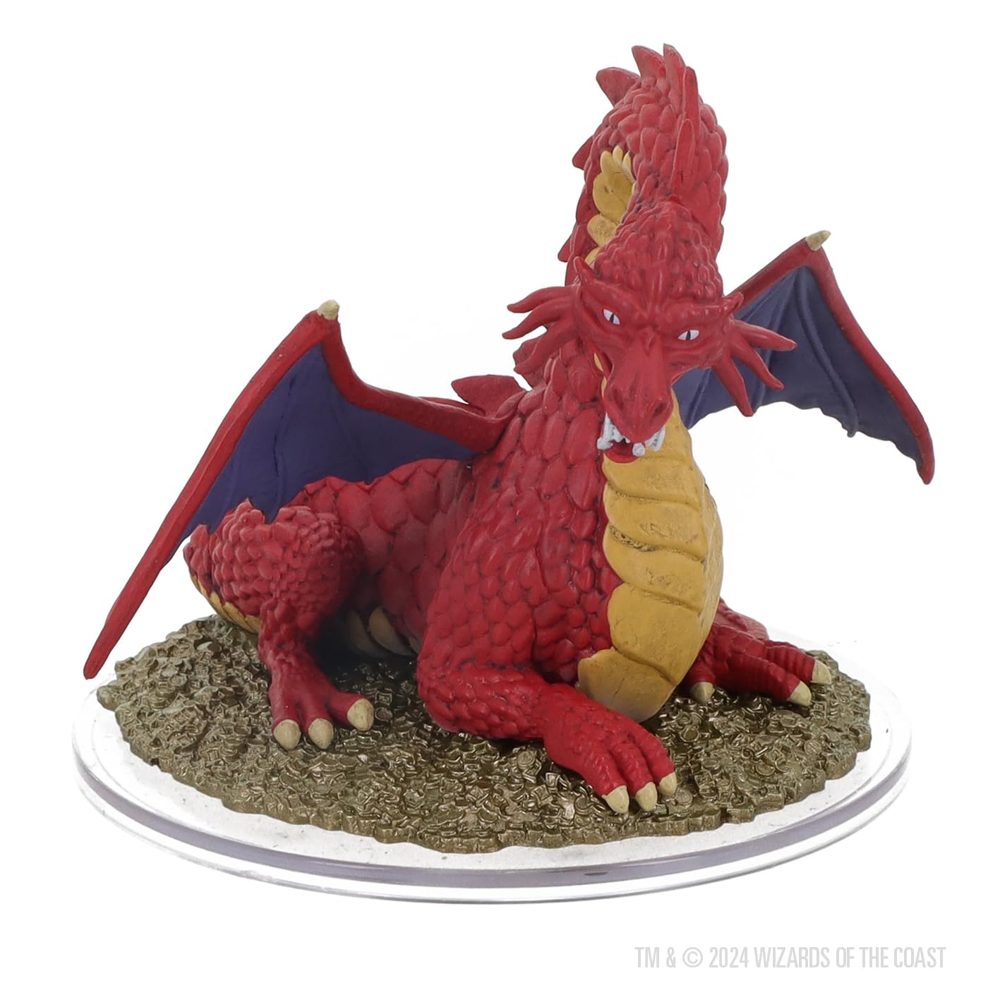 WizKids D&D Icons of The Realms: 50th Anniversary - Classic Red Dragon Boxed Miniature
