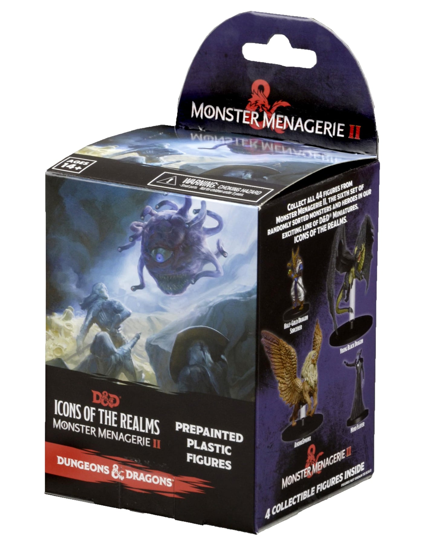WizKids D&D Icons of the Realms Monster Menagerie 2 Booster Brick – 32 Miniatures