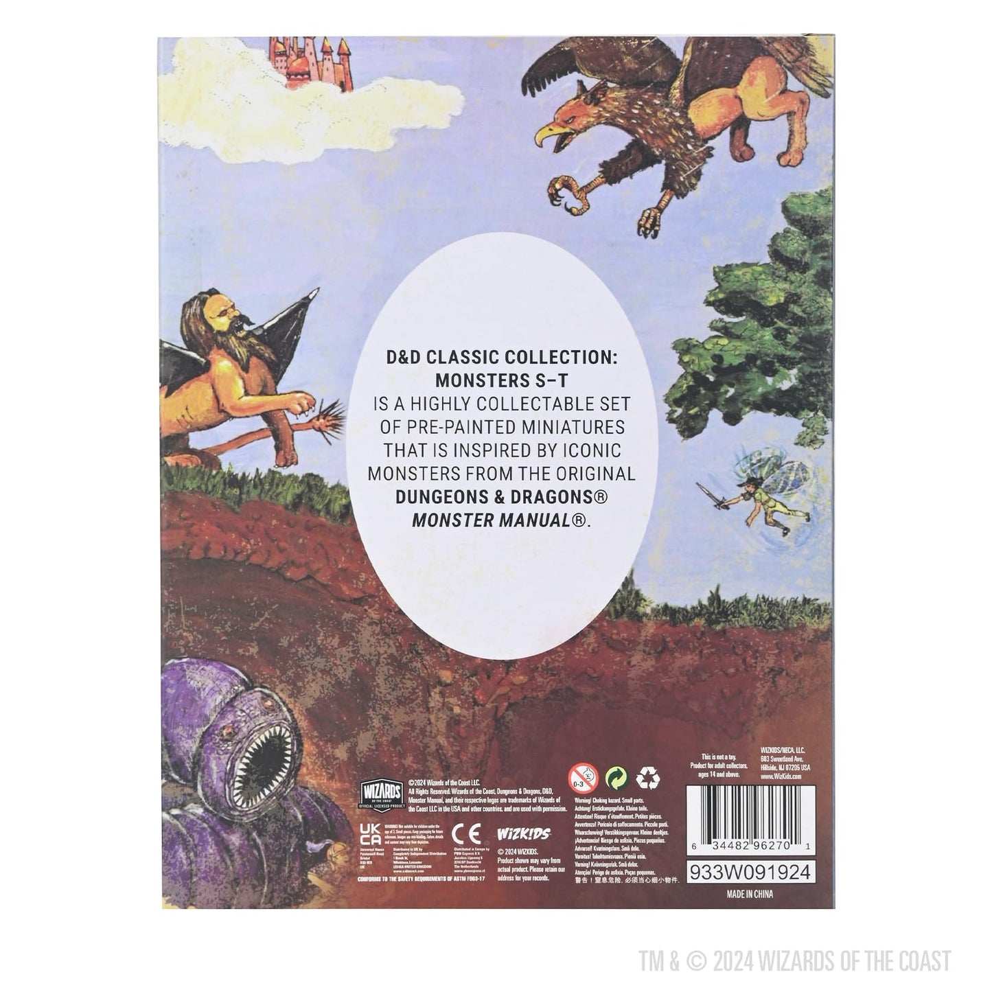 WizKids D&D Classic Collection: Monsters S-T – Pre-Painted Miniatures