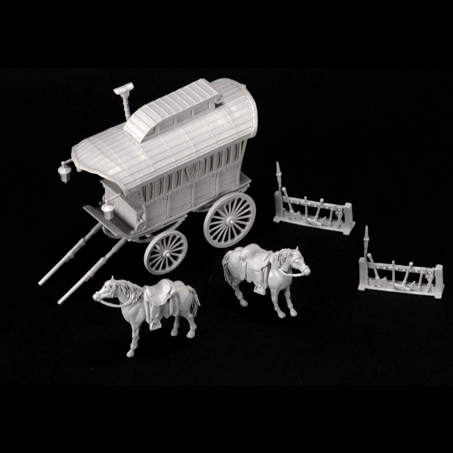 WizKids Nolzur's Marvelous Miniatures: Adventurer's Campsite - D&D Tabletop Scene