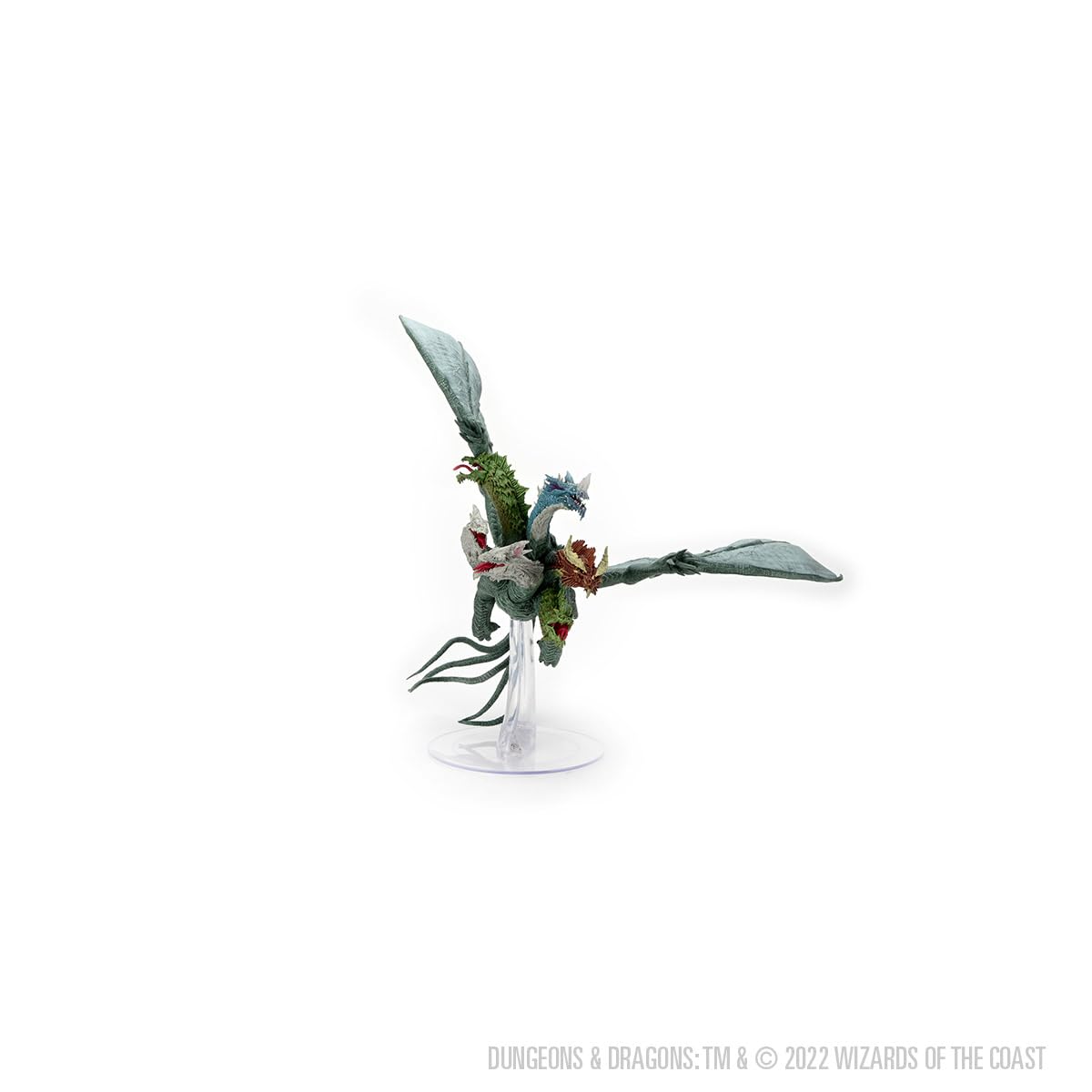 WizKids D&D Icons of the Realms Dracohydra Gargantuan Miniature | Fizban's Treasury Set 22