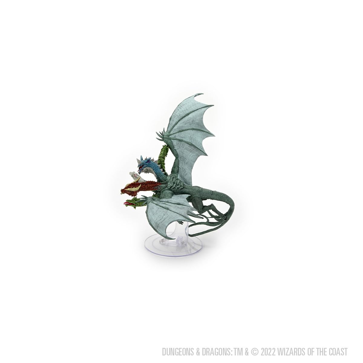 WizKids D&D Icons of the Realms Dracohydra Gargantuan Miniature | Fizban's Treasury Set 22
