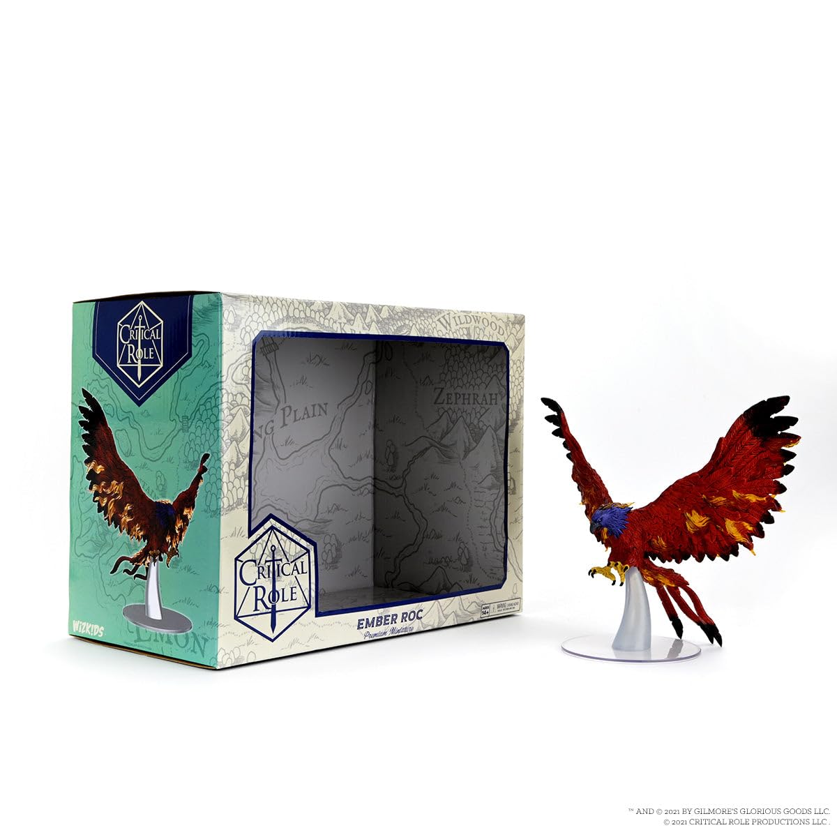 WizKids Critical Role: Monsters of Tal'Dorei – Ember Roc Premium Figure