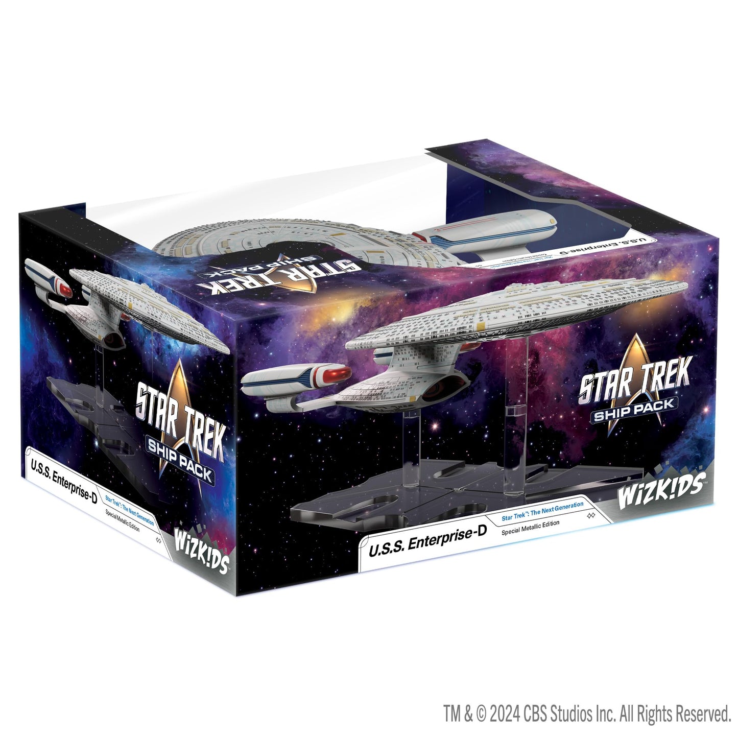 WizKids Star Trek Ship Pack: U.S.S. Enterprise-D – Pre-Painted Miniature