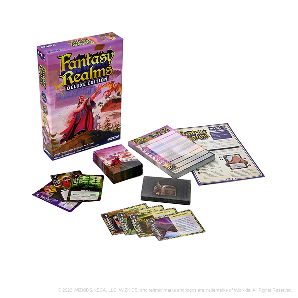 WizKids Fantasy Realms: Deluxe Edition – Strategy Card Game