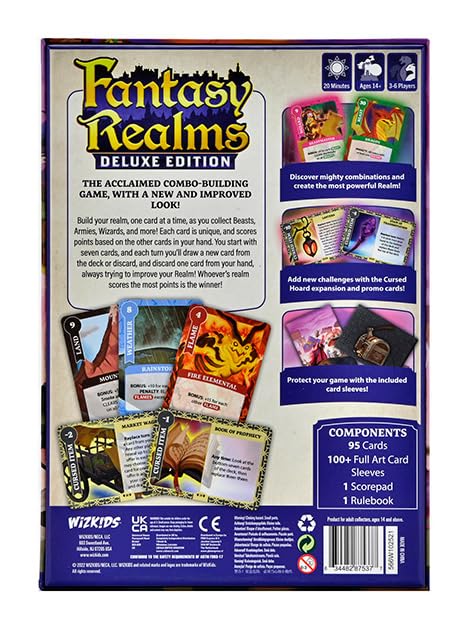 WizKids Fantasy Realms: Deluxe Edition – Strategy Card Game