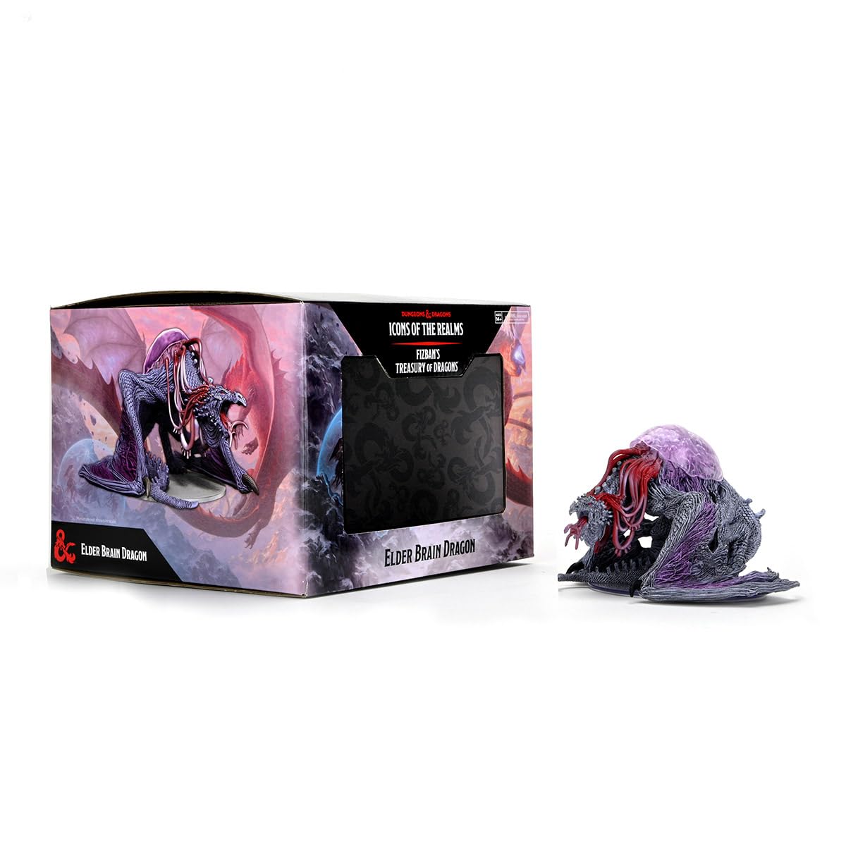 WizKids D&D Icons of the Realms: Fizban's Treasury of Dragons (Set 22) – Elder Brain Dragon Gargantuan Miniature