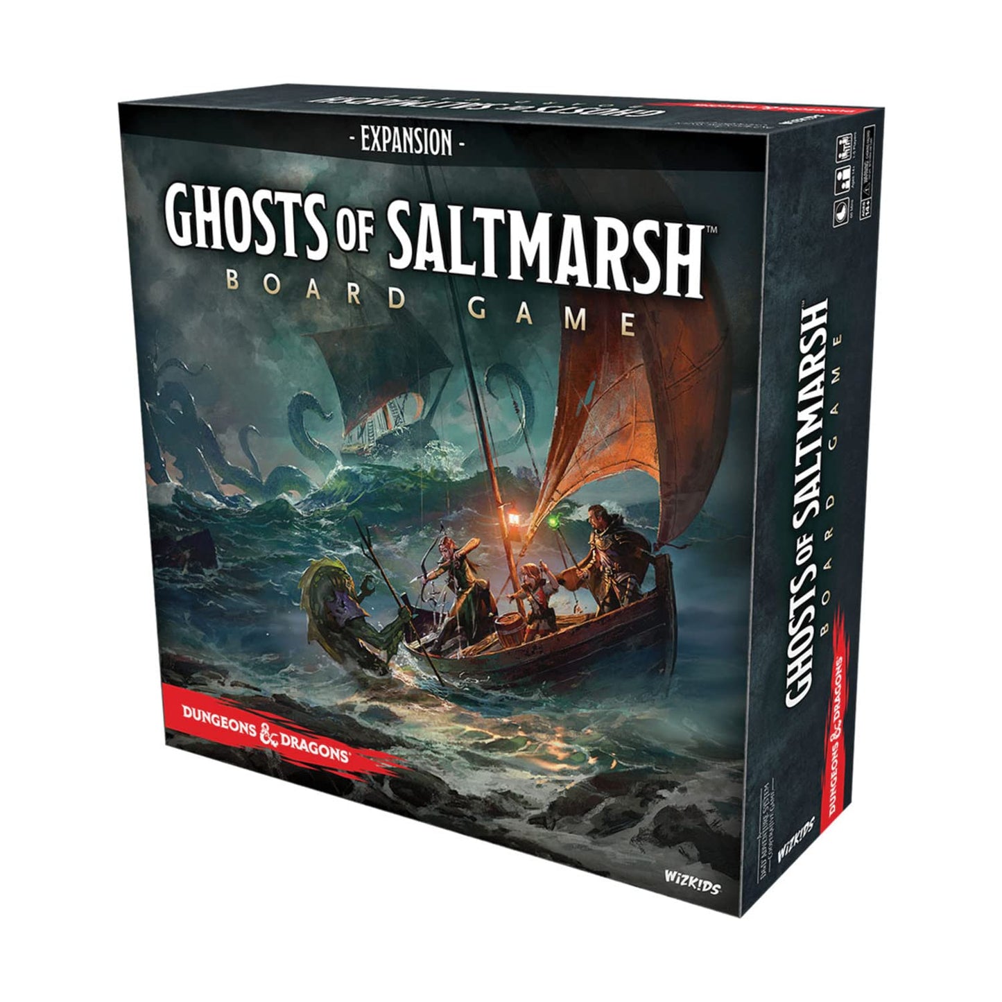 WizKids Ghosts of Saltmarsh Adventure System Expansion – D&D Co-op Board Game