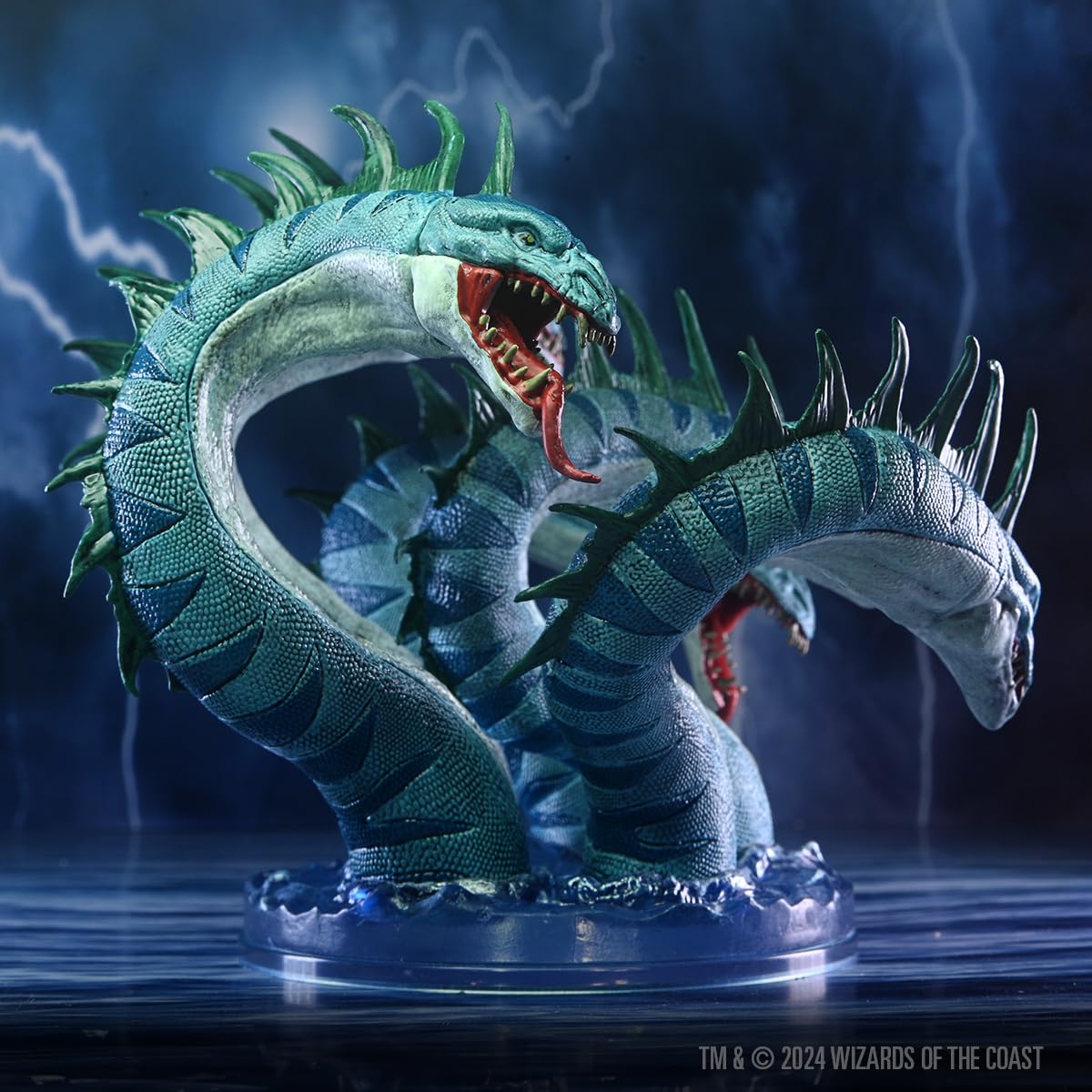 WizKids D&D Icons of The Realms Hydra Boxed Miniature – Large Multiheaded Monster for D&D