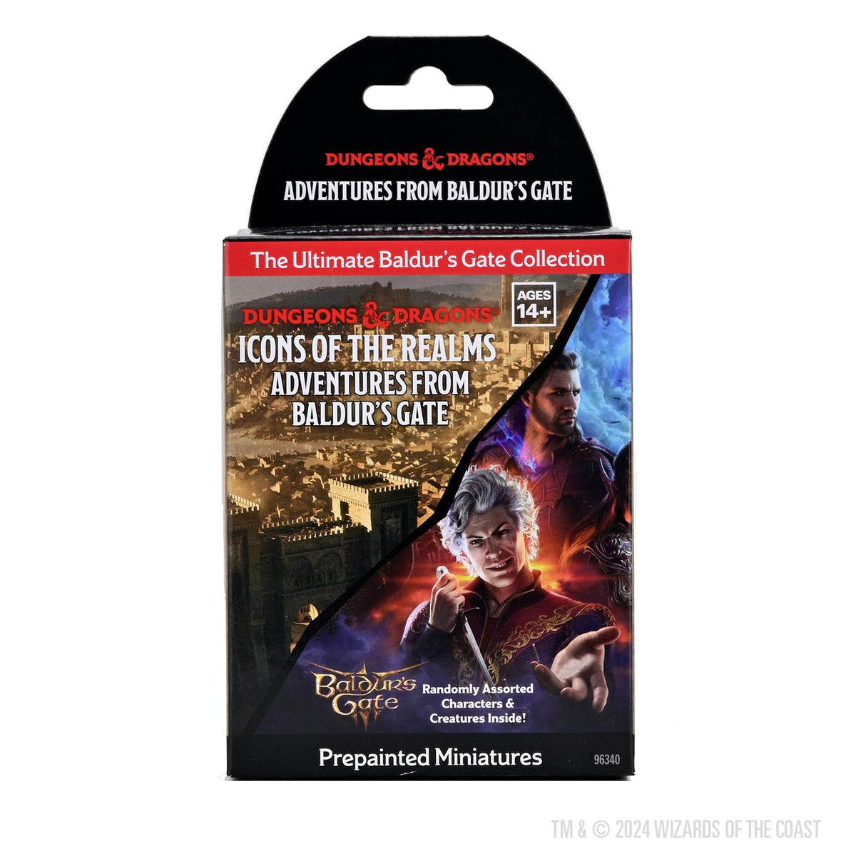 WizKids D&D Icons of The Realms: Adventures from Baldur's Gate - 8 ct Booster Brick | BG3 Characters
