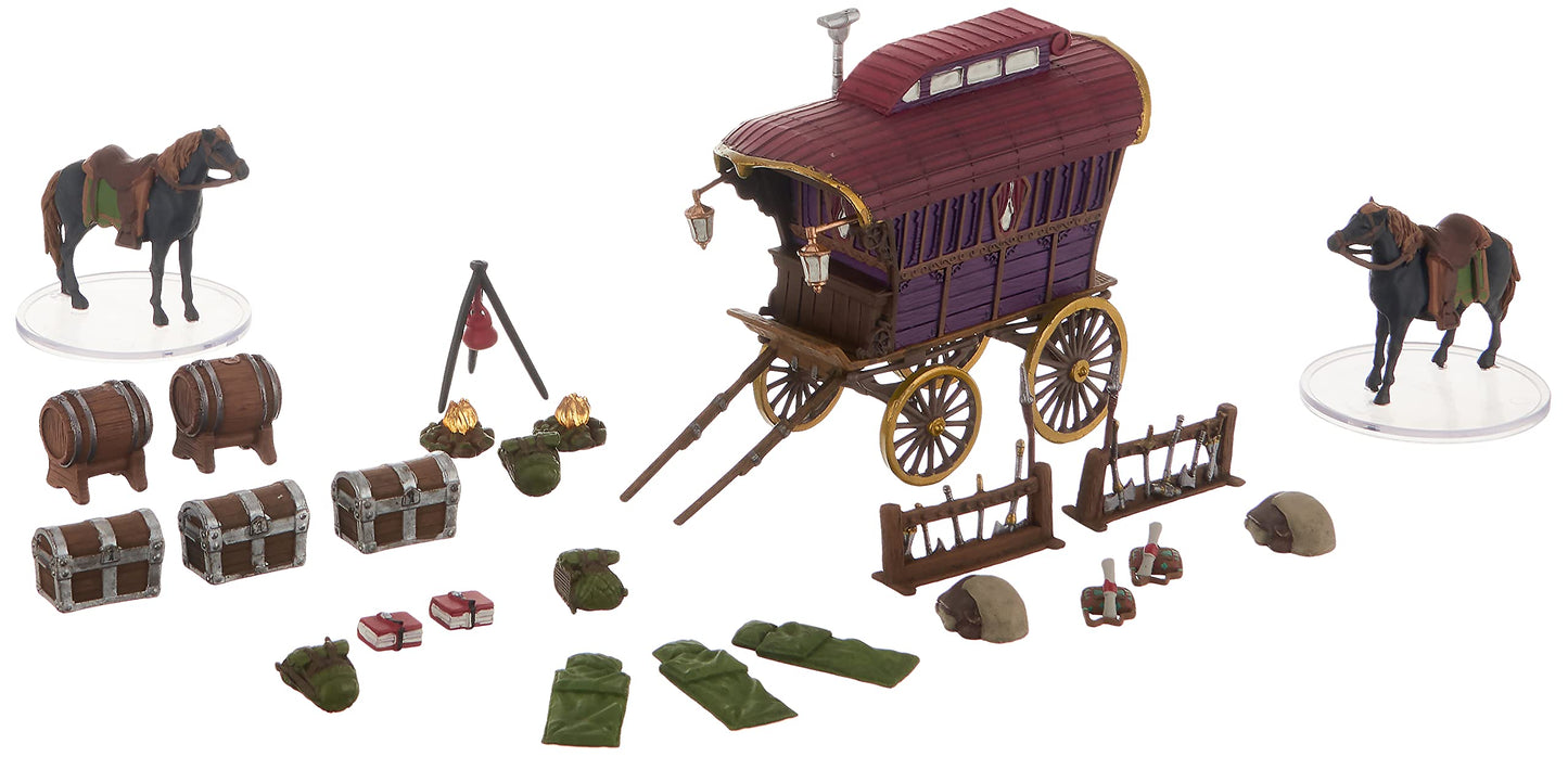 WizKids D&D Icons of the Realms Monster Menagerie 2 Adventurer's Campsite | Pre-painted Miniatures