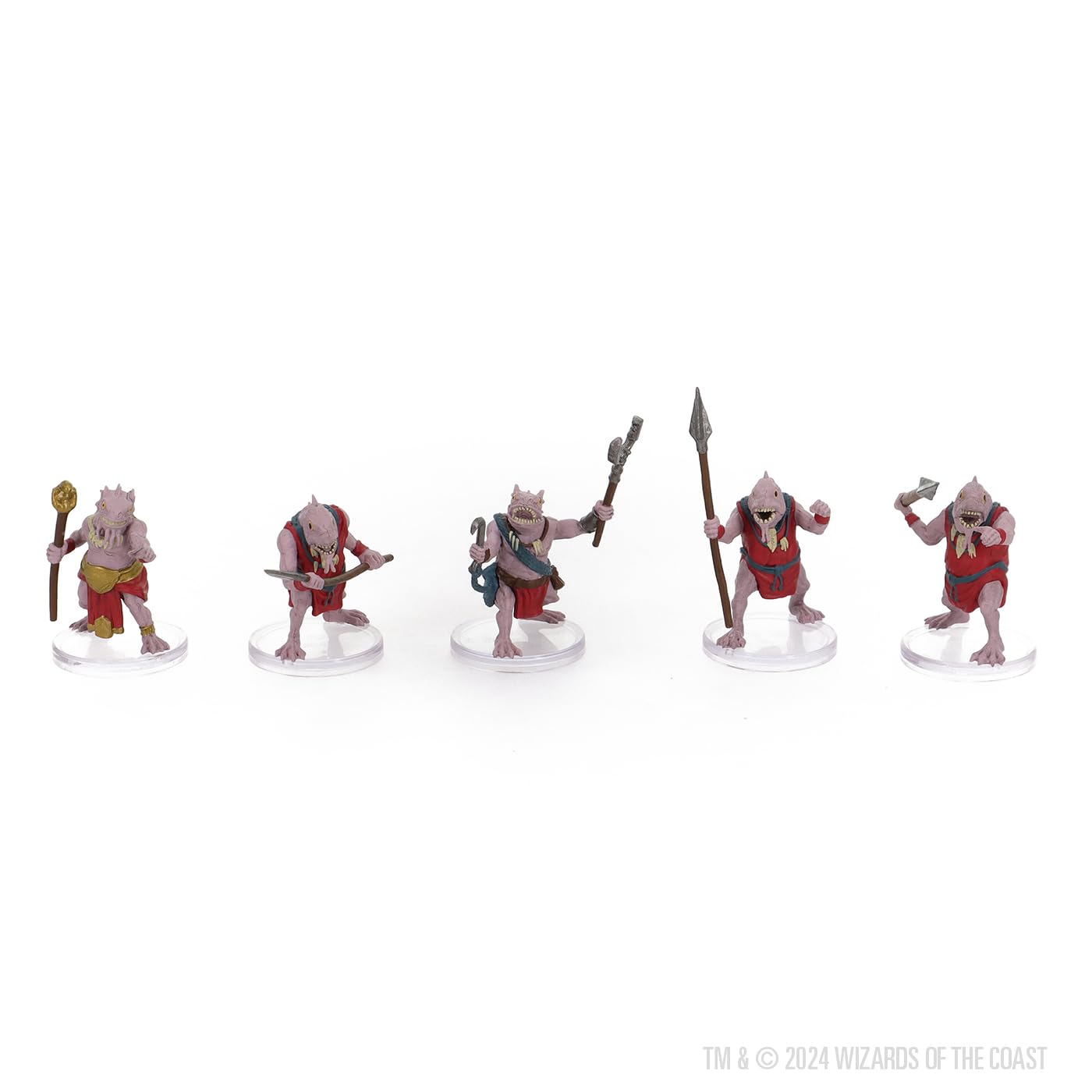 WizKids D&D Icons of The Realms: Kuo-Toa Warband – 5 Miniatures for Encounters