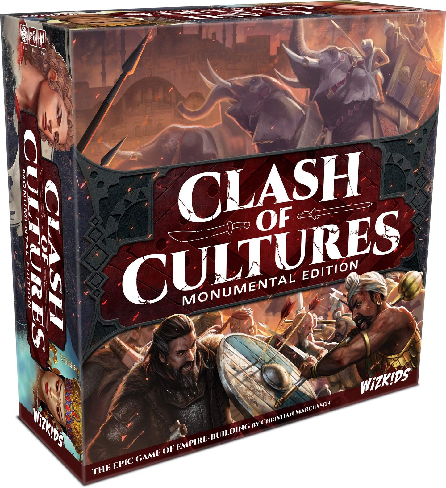 Clash of Cultures: Monumental Edition – WizKids Board Game
