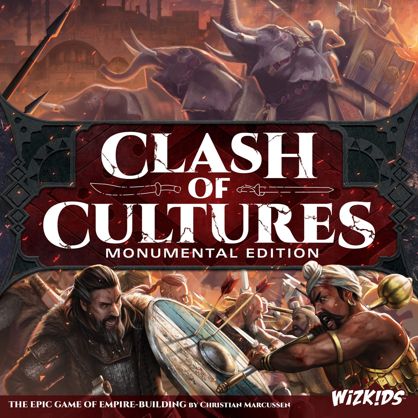 Clash of Cultures: Monumental Edition – WizKids Board Game
