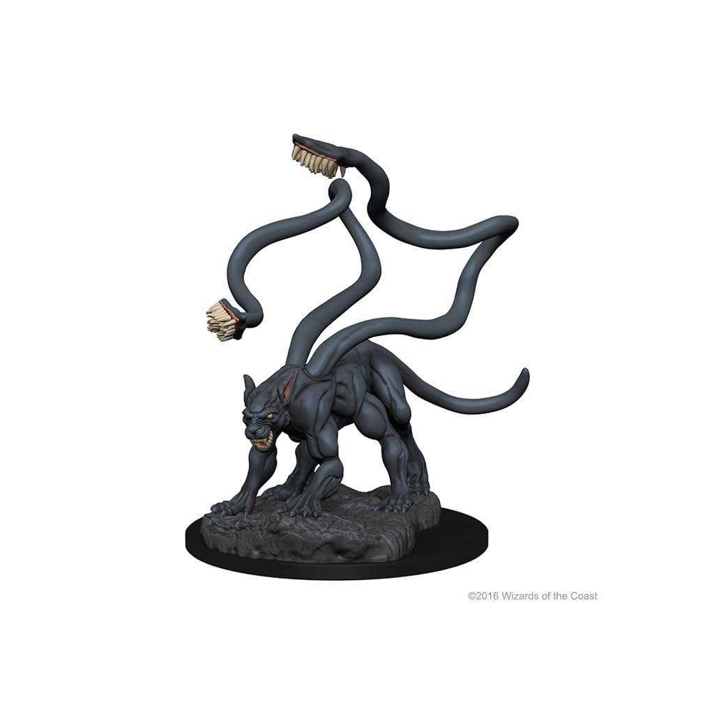 WizKids D&D Nolzur’s Marvelous Miniatures Wave 1: Displacer Beast – Unpainted & Pre-Primed