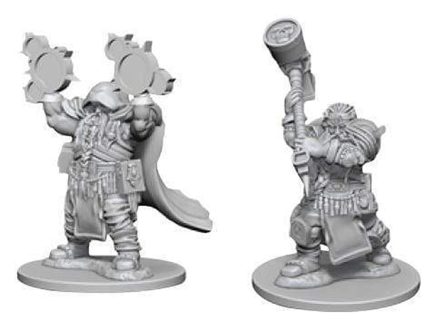 WizKids Nolzurs Marvelous Unpainted Miniatures — Wave 6 Male Dwarf Barbarian (2-Pack)