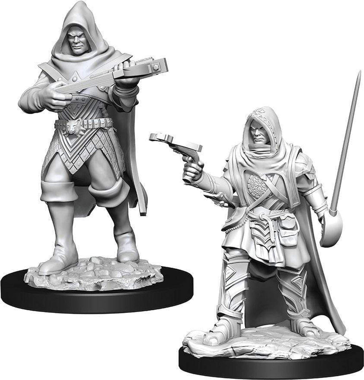WizKids Nolzur's Marvelous Unpainted Human Rogue Male Miniature