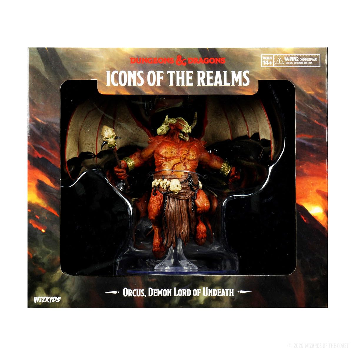 WizKids D&D Icons of The Realms Orcus Demon Lord of Undeath Figure Miniature