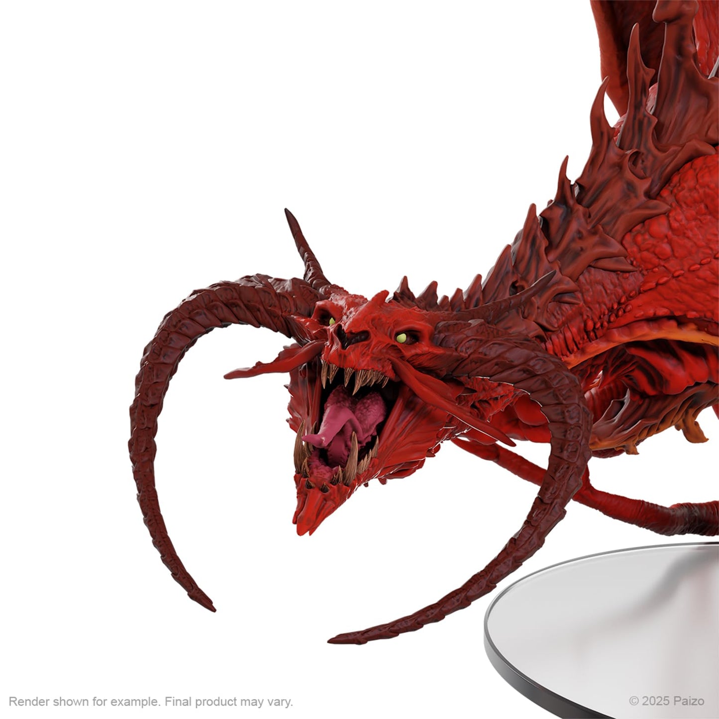WizKids Pathfinder Battles: Diabolic Dragon Boxed Miniature – Pre-Painted 75mm Figure
