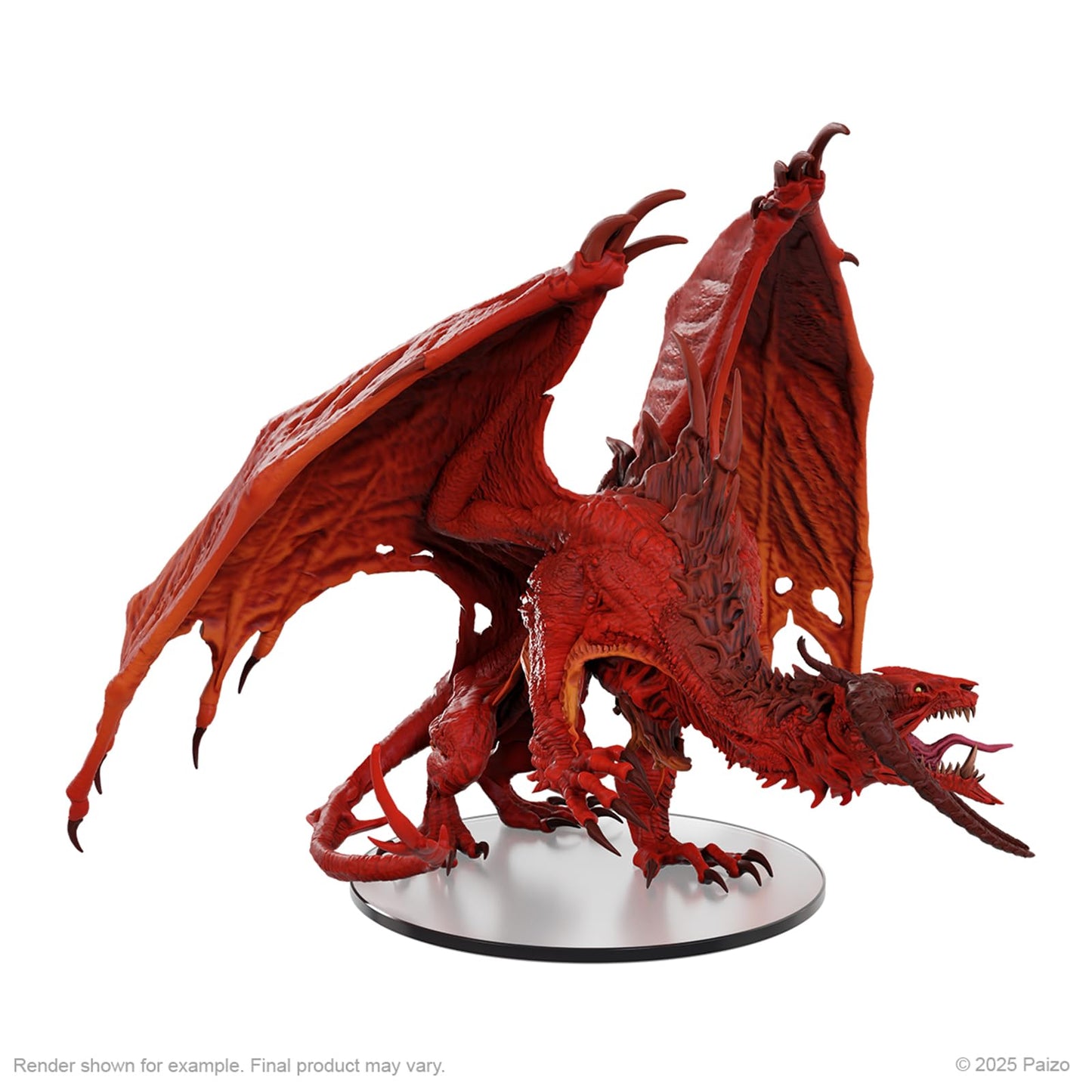 WizKids Pathfinder Battles: Diabolic Dragon Boxed Miniature – Pre-Painted 75mm Figure