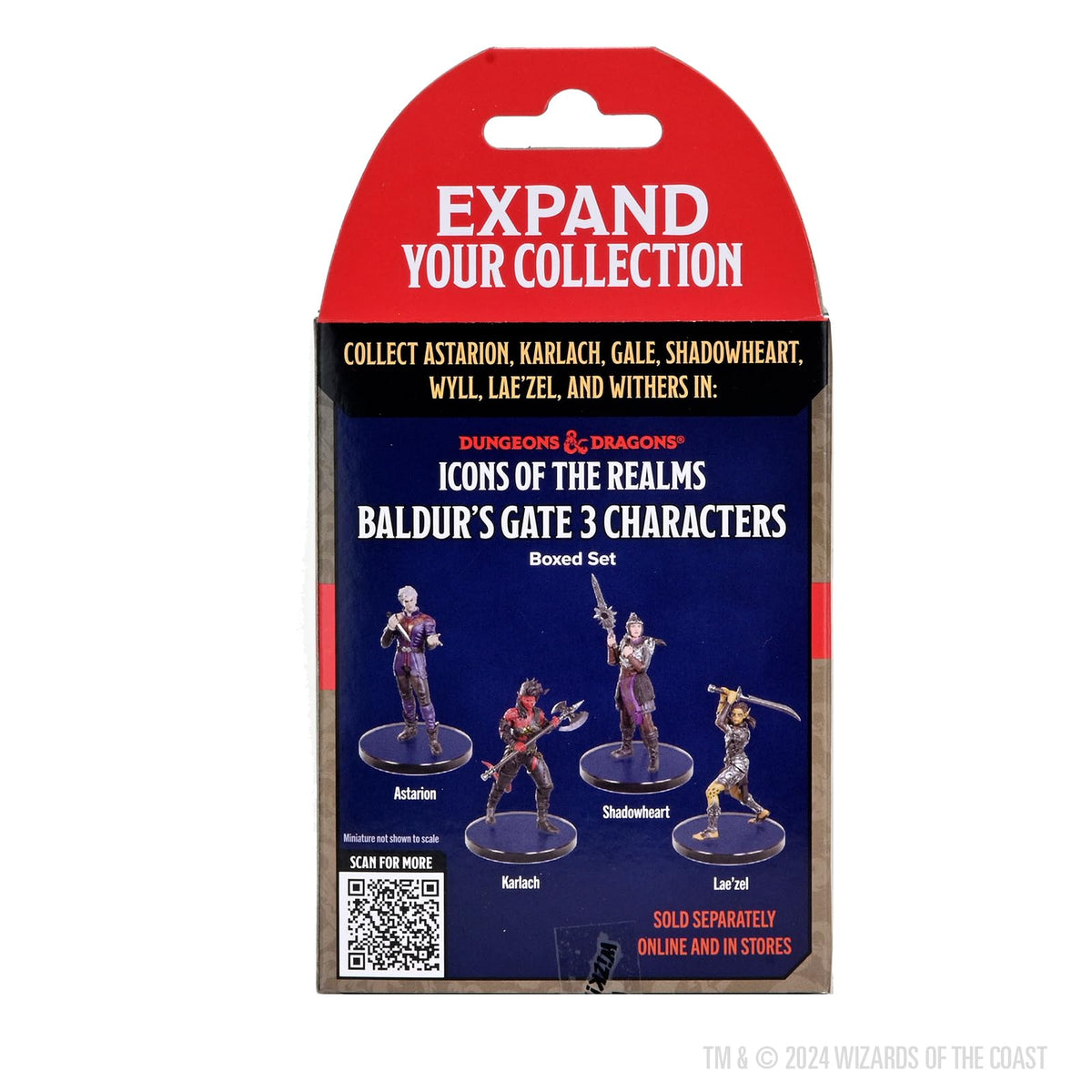 WizKids D&D Icons of The Realms: Adventures from Baldur's Gate - 8 ct Booster Brick | BG3 Characters