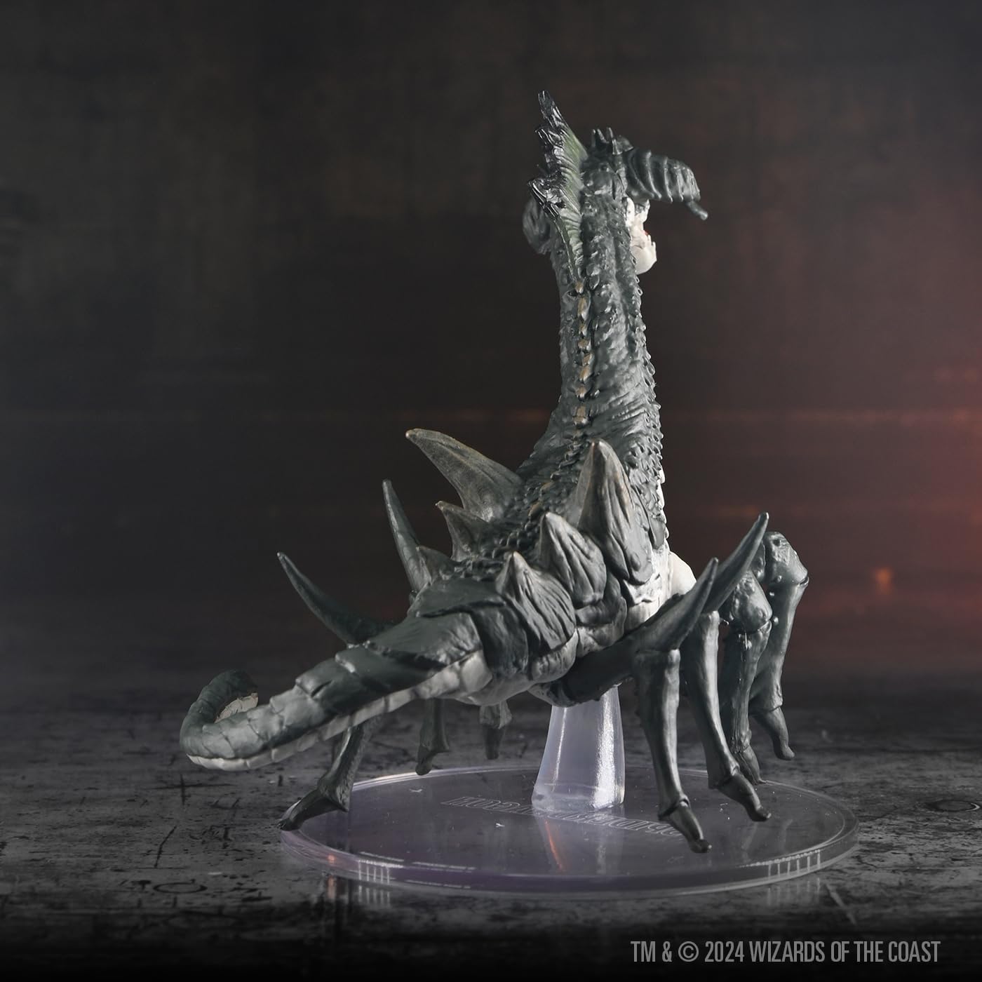 WizKids D&D Icons of The Realms Spiderdragon - Boxed Miniature | Pre-Painted Monster