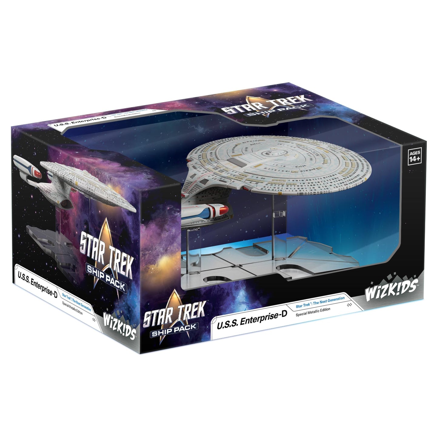 WizKids Star Trek Ship Pack: U.S.S. Enterprise-D – Pre-Painted Miniature
