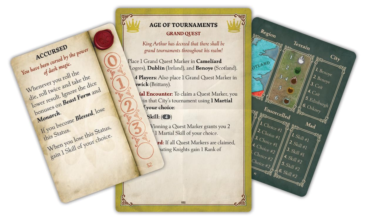 Tales of The Arthurian Knights — WizKids | Standalone, Story-Driven Board Game