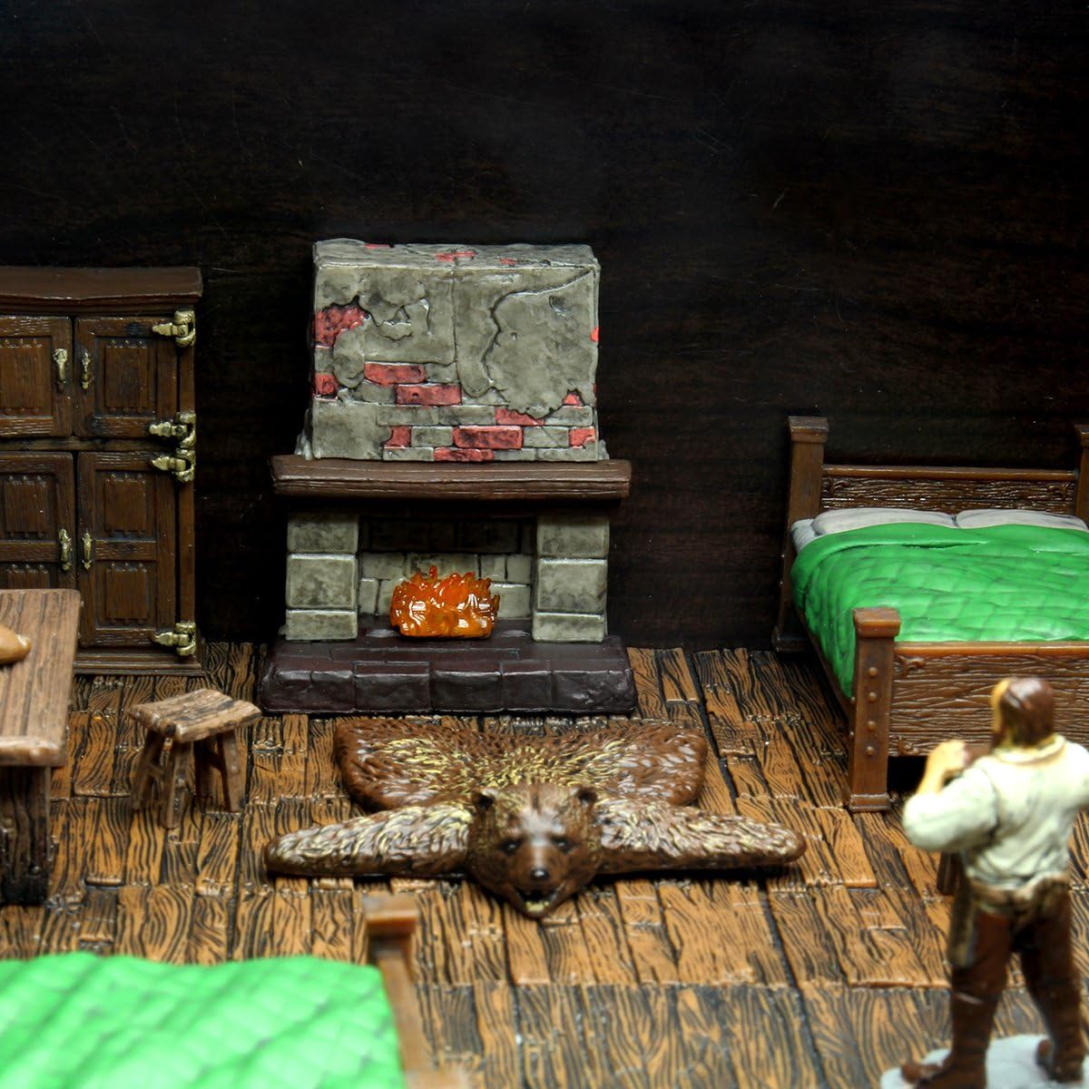 WizKids Warlock Tiles: Tavern Accessory – Modular, Cozy Bar Scene