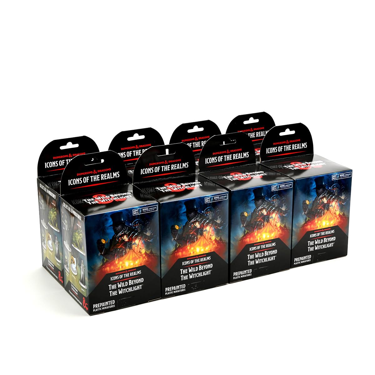 WizKids Dungeons & Dragons: The Wild Beyond the Witchlight Icons of the Realms Booster Brick - 8-Count Pack