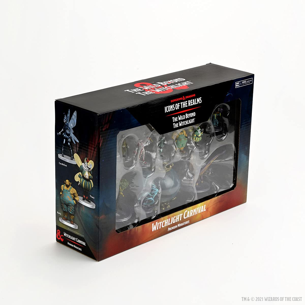 WizKids D&D Icons of The Realms: Wild Beyond Witchlight Carnival Set — 10 Premium Miniatures