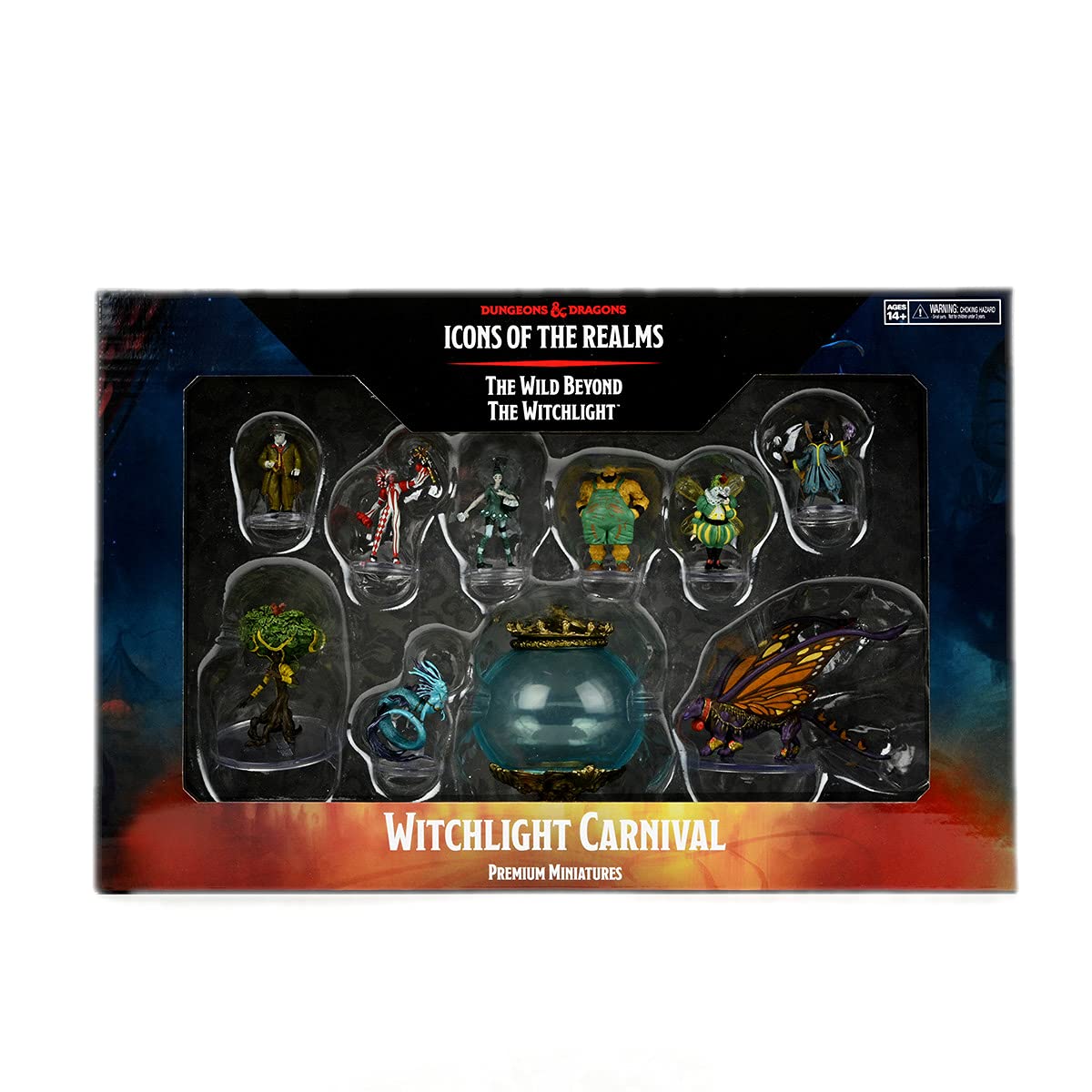 WizKids D&D Icons of The Realms: Wild Beyond Witchlight Carnival Set — 10 Premium Miniatures
