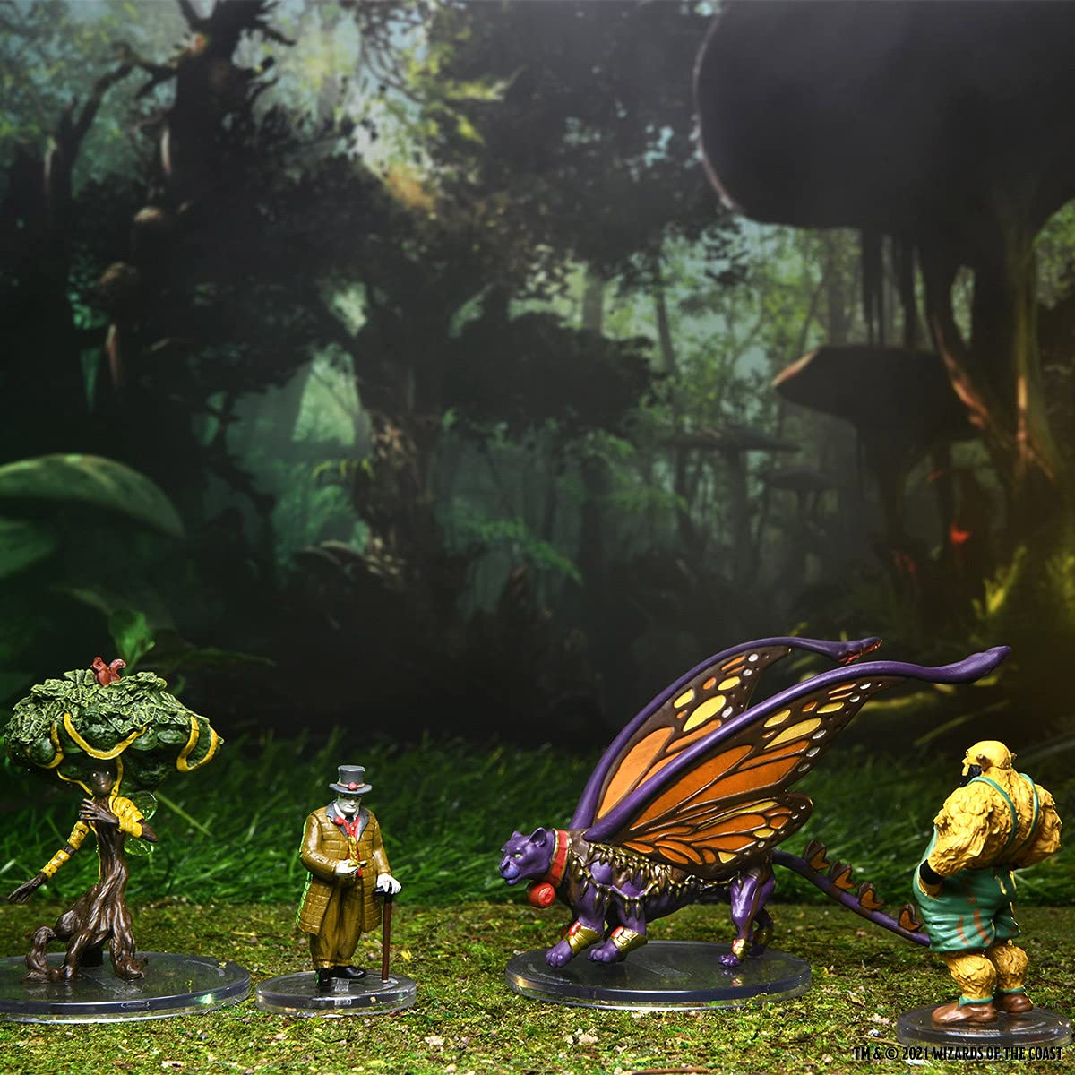 WizKids D&D Icons of The Realms: Wild Beyond Witchlight Carnival Set — 10 Premium Miniatures