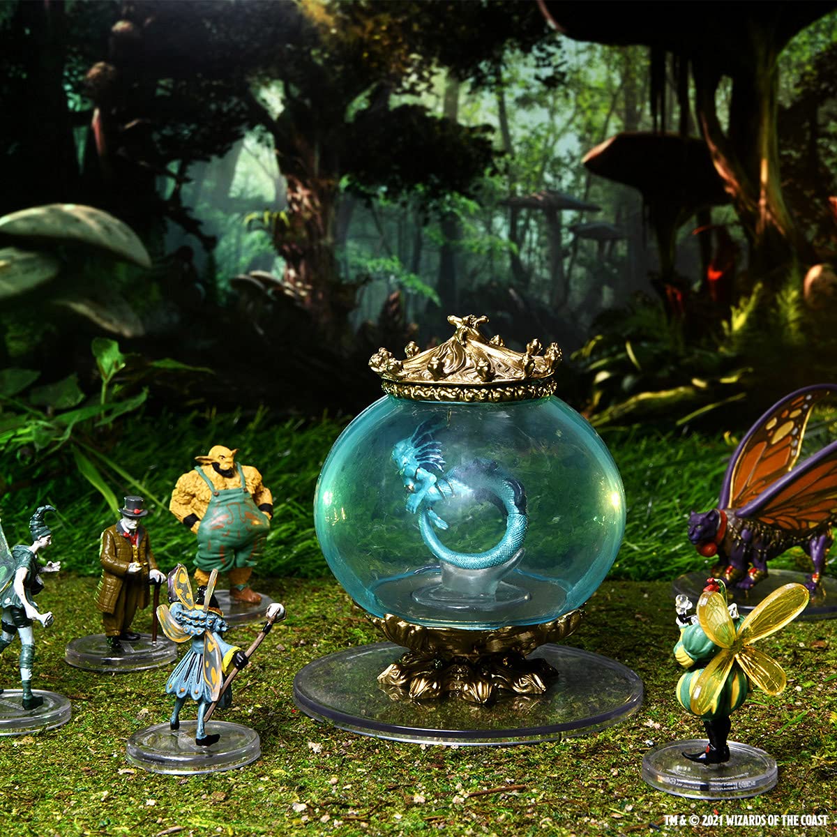 WizKids D&D Icons of The Realms: Wild Beyond Witchlight Carnival Set — 10 Premium Miniatures