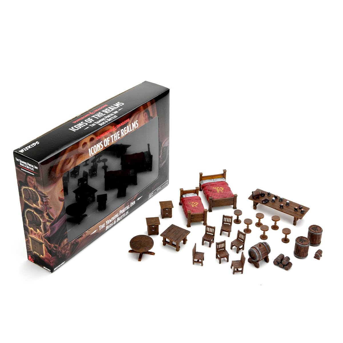 WizKids D&D Icons of the Realms: The Yawning Portal Inn - Beds & Bottles
