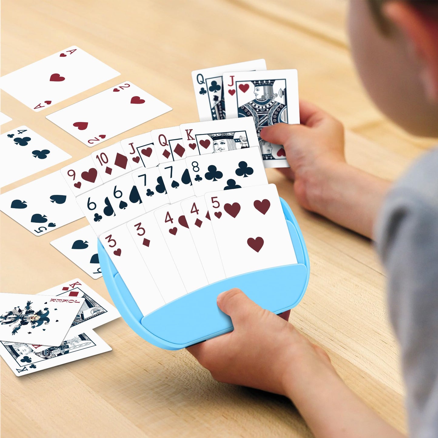 WKCHXD Playing Cards 2 Pack – Premium Decks for Blackjack, Euchre & Family Game Night