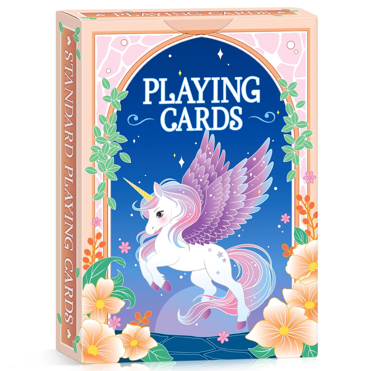 Wkchxd Unicorn Playing Cards – Premium 52-Card Deck for Family Game Night