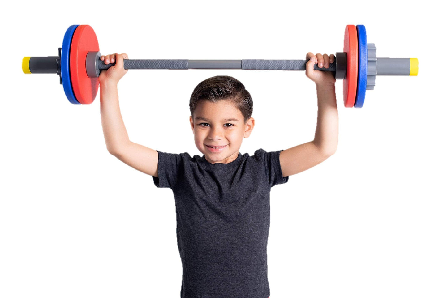 WOD Toys Barbell Mini – Adjustable Kids Barbell Set for Safe Home Workouts