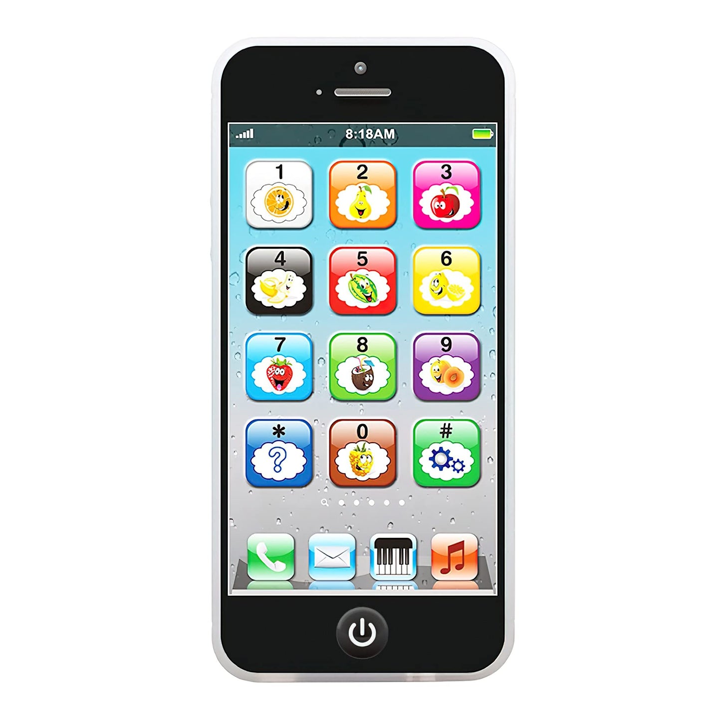 Wolmund Toy Learning Phone for Toddlers — 8 Modes & Dazzling Lights (1–3y)