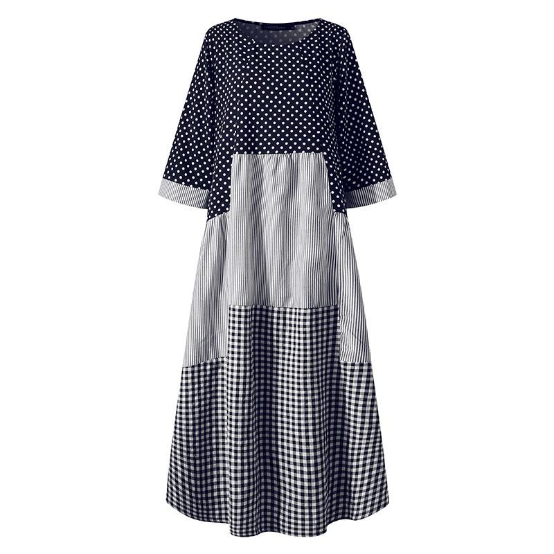 Women’s Bohemian Patchwork Dress