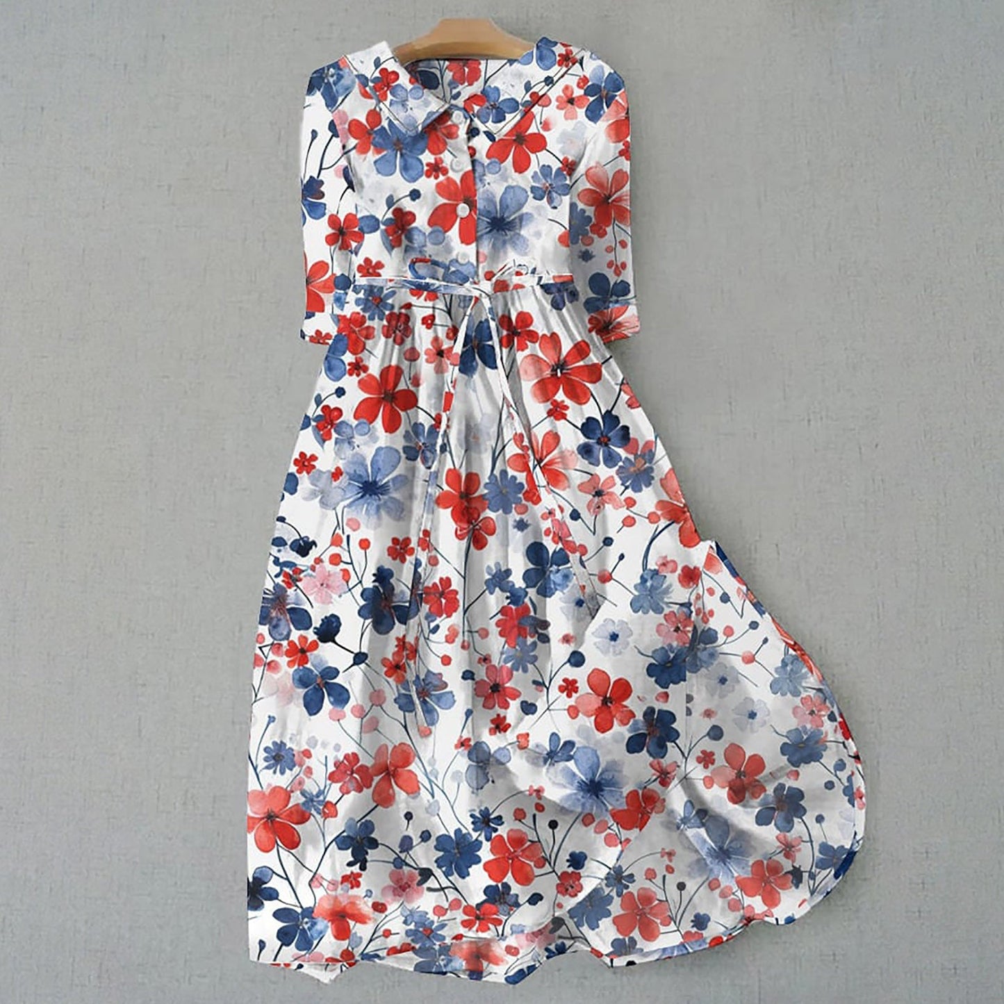 Women's Bohemian Print Dress