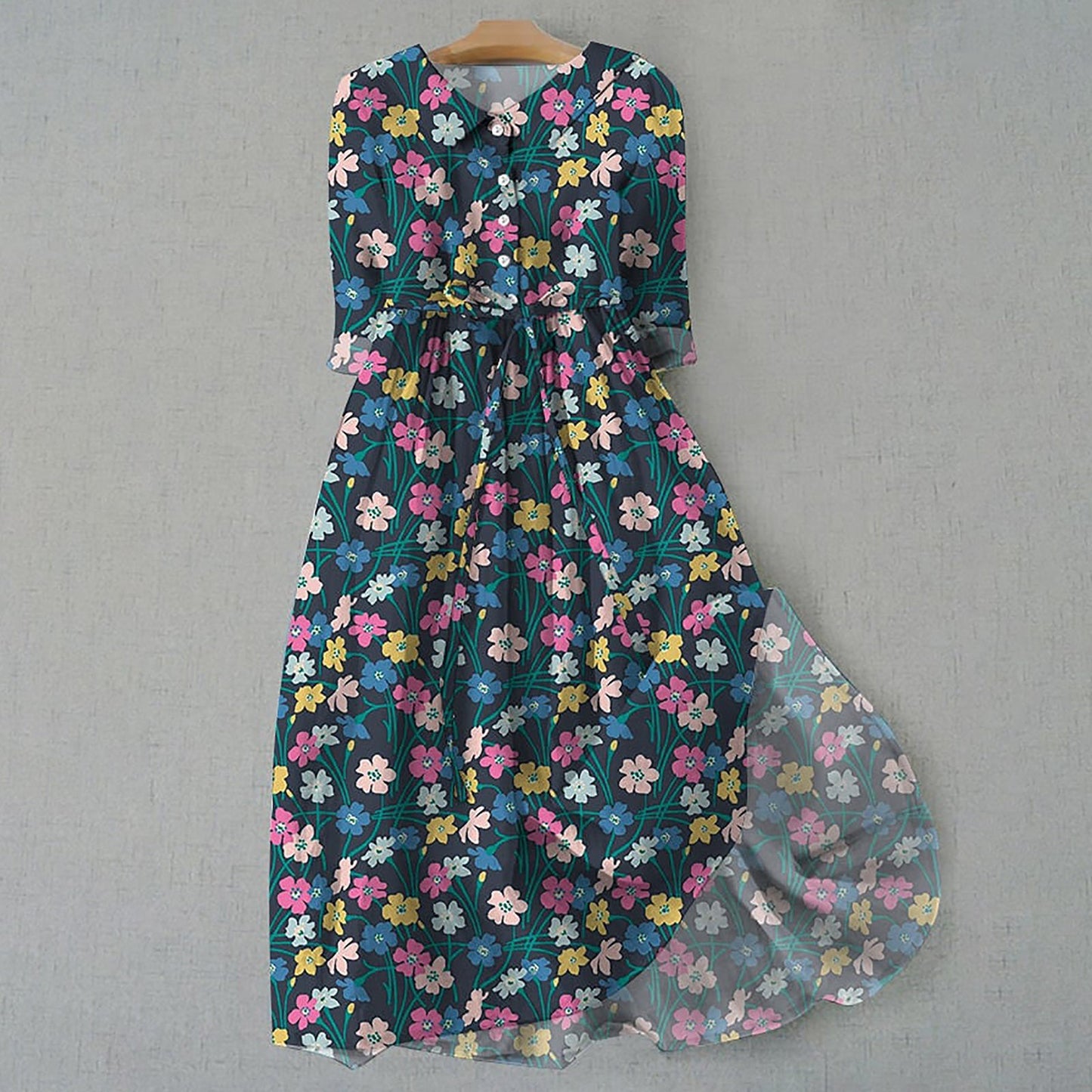Women's Bohemian Print Dress