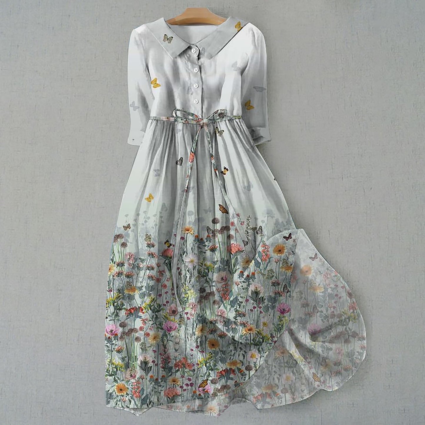 Women's Bohemian Print Dress