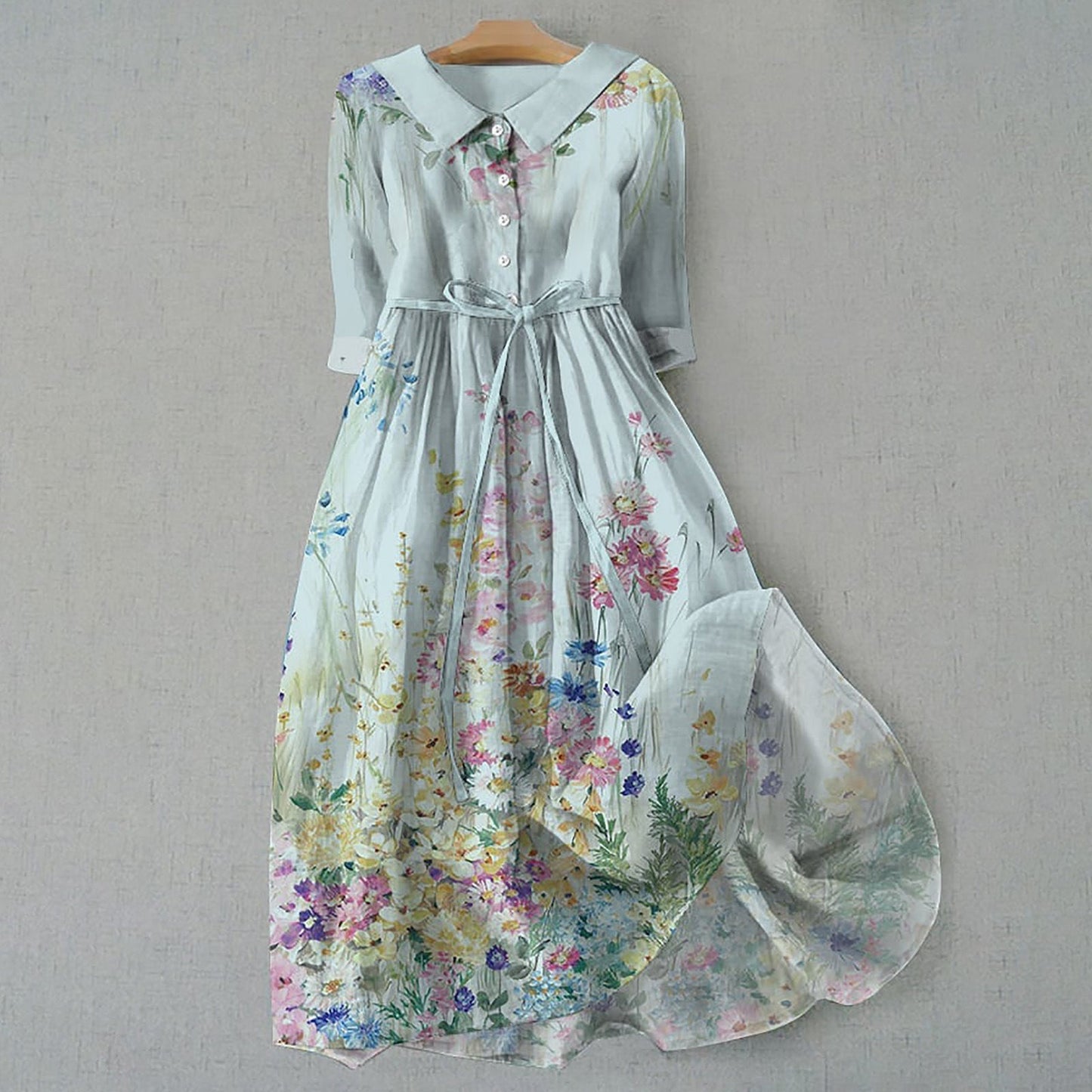 Women's Bohemian Print Dress