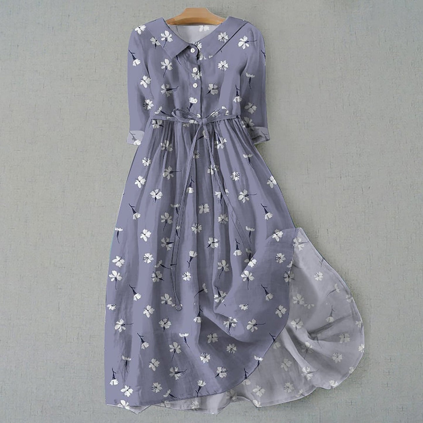 Women's Bohemian Print Dress