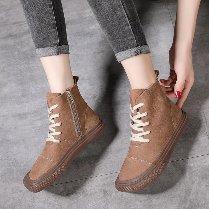 Women's Casual Shoes With Square Toe, Premium Quality Walking Shoes, Summer Shoes